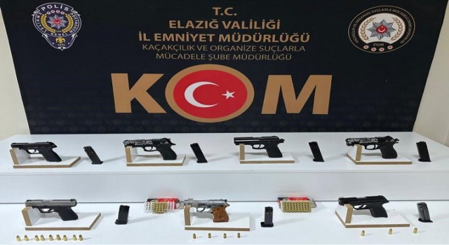 Elazığda silah ticareti yapan şüpheli tutuklandı