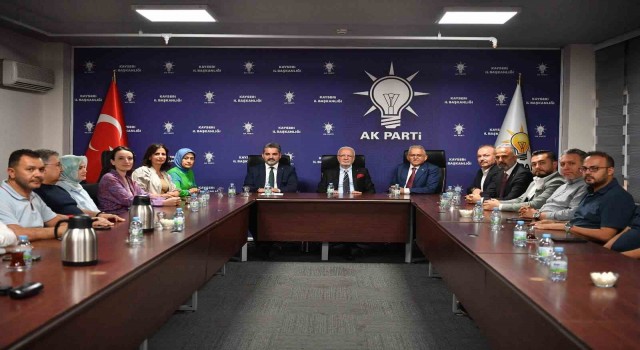 Elitaş ve Büyükkıulıç, haftalık olağan yönetim kurulu toplantısına katıldı