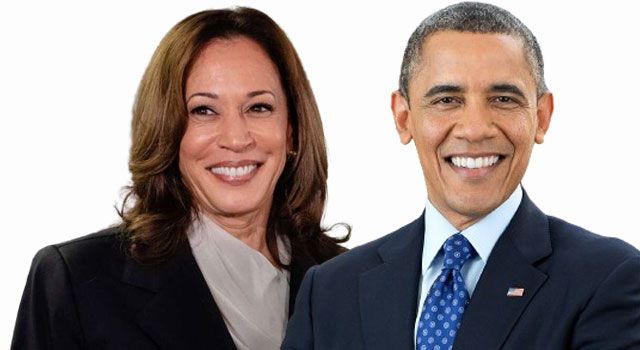 Eski Başkan Obama'dan Kamala Harris'e Destek