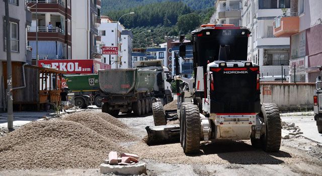 Fakıuşağı Mahallesi’nde Yol Yapım Çalışmaları Başladı