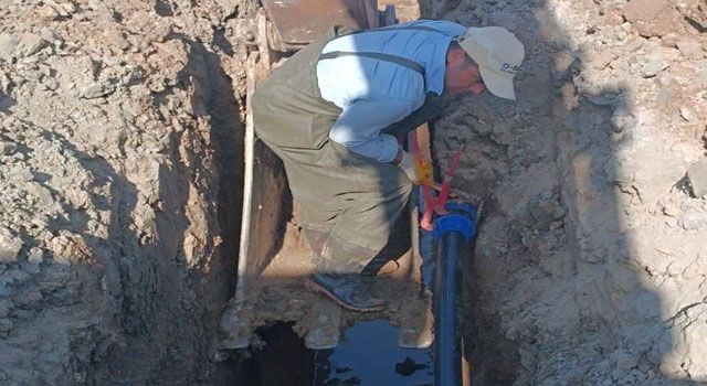 HATSU İçme Suyu Hattı Arızalarına Hızla Müdahale Ediliyor