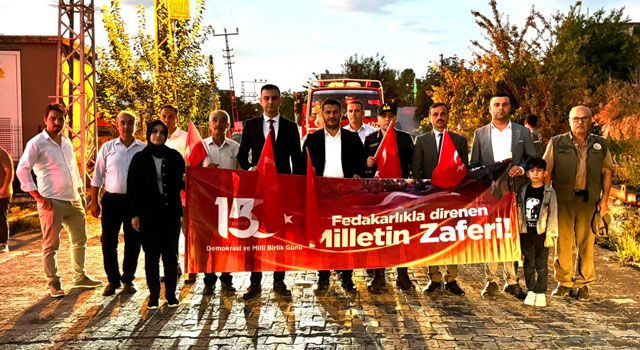 İlçede 15 Temmuz Yıldönümü Kutlandı