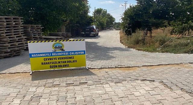 İlçede Parke Taş Çalışması Tamamlandı
