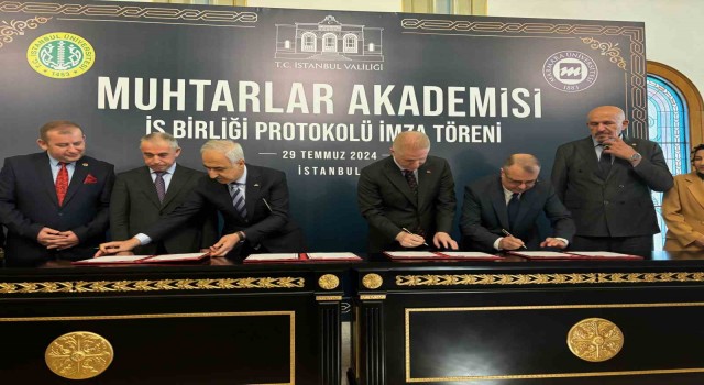 İstanbuldaki muhtarlara akademik eğitim verilecek
