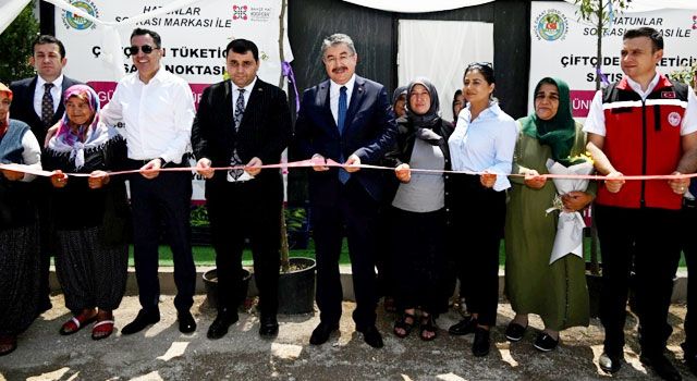Kadın Kooperatifi "Çiftçiden Tüketiciye Doğrudan Satış Noktası" Açıldı
