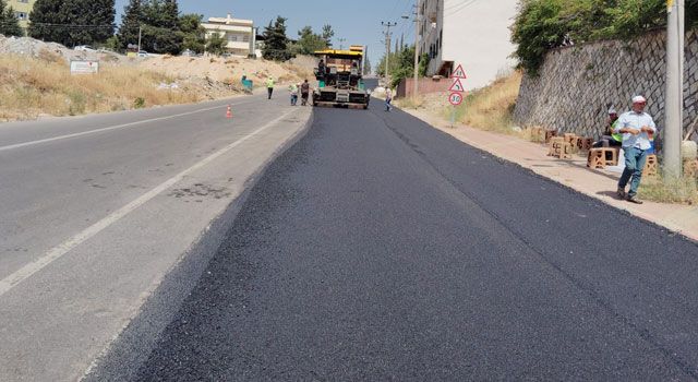 Kahramanmaraş'ta Asfalt Çalışmaları Sürüyor