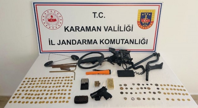 Karamanda tarihi eser operasyonu