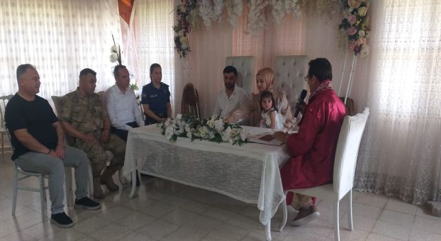 Kaymakam Nikah Şahidi Oldu