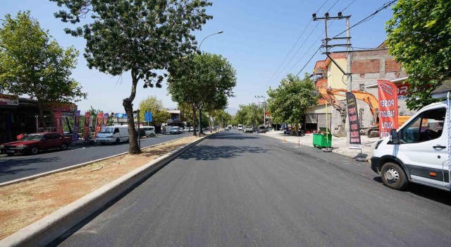 Mehmet Ali Kısakürek Caddesi 10 milyon TLlik yatırımla yenilendi