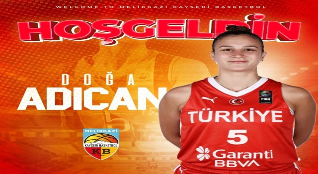 Melikgazi Kayseri Basketbol,Doğa Adıcanı renklerine bağladı