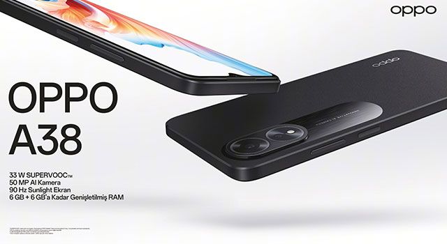 OPPO, yeni özelliklerle zenginleştirilmiş A38 modeli ile geliyor