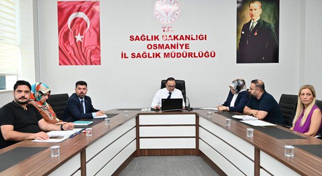 Osmaniye Devlet Hastanesi Çalışmaları Değerlendirildi
