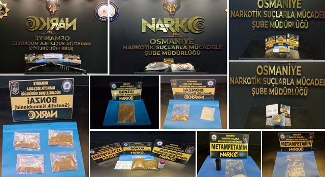Osmaniye Emniyetinden Narkotik Operasyonu: 19 Kişi Yakalandı