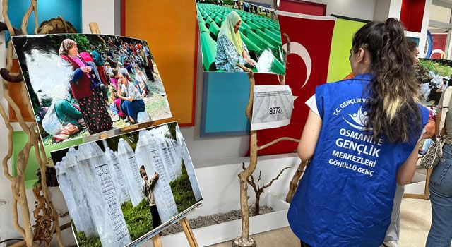 Osmaniye Gençlik Merkezi, Srebrenitsa Katliamını Unutmadı
