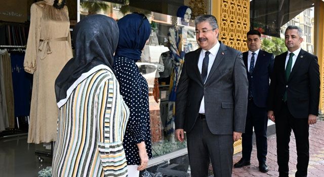 Osmaniye Valisi Yılmaz Esnaf Ziyaretinde Bulundu