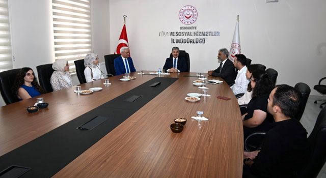 Osmaniye Valisi Yılmaz, Koruyucu Aile Birimini Ziyaret Etti