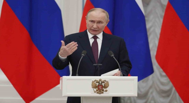 Putin: “Rusya, Ukrayna'da çatışmanın kesin bir şekilde sonlandırılmasından yana”