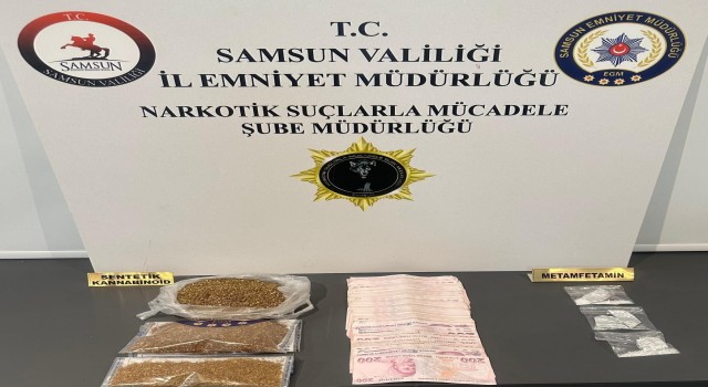 Samsunda uyuşturucudan 17 kişi yakalandı