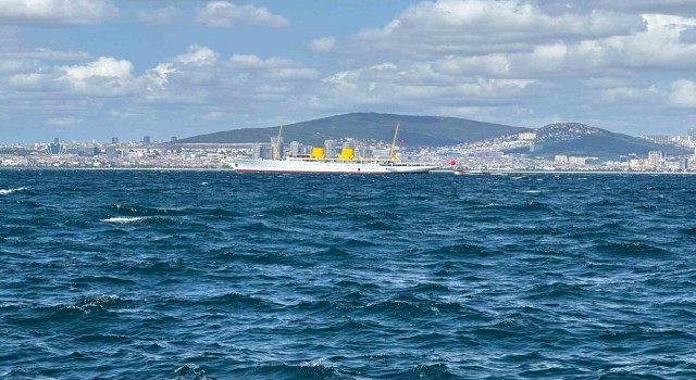 Savarona yenilenmiş haliyle denize kavuştu