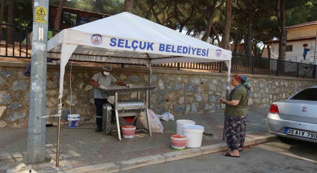 Selçukta salça zamanı