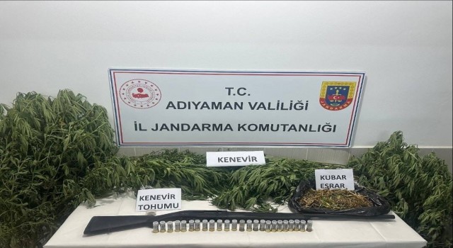 Şüpheli şahsın evinde uyuşturucu maddeler ele geçirildi