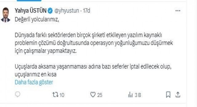 THYde 84 sefer iptal edildi