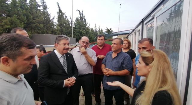 Vali Yılmaz, Fırtınadan Zarar Gören Bölgede