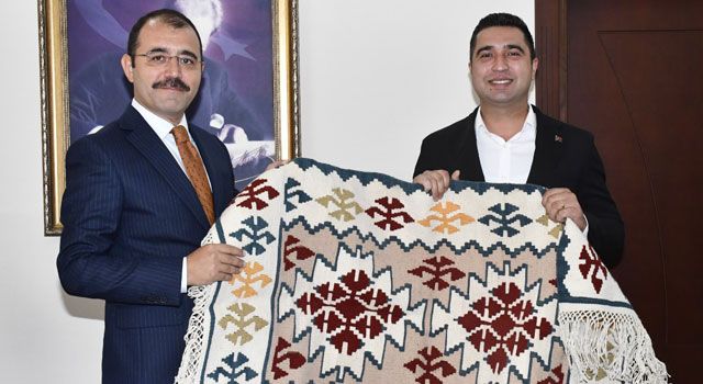 Yeni Kaymakama Hayırlı Olsun Ziyareti