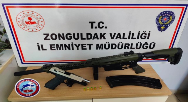 Zonguldakta andarma ve polisin denetimleri sürüyor