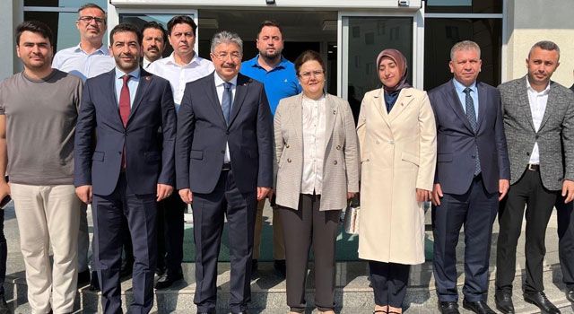 AK Parti Milletvekili Yanık, Osmaniye Valisi Yılmaz’ı Ziyaret Etti