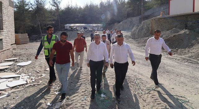 AK Partili Gülsoy, Bahçe İlçesindeki Yatırımları Yerinde İnceledi