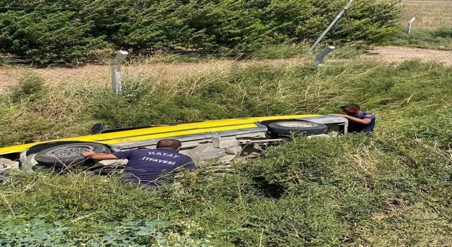 Antakyada trafik kazası: 1 yaralı