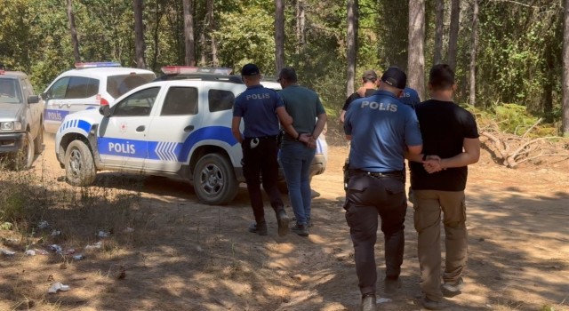 Aydos Ormanlarında piknikçilere dronlu ve UTVli denetim