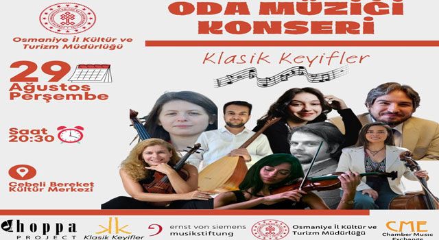 Bartok'tan Günümüze Osmaniye'de Müzik Ziyafeti