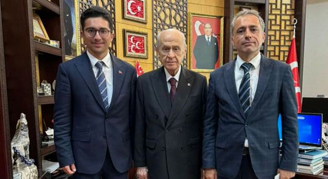 Başkan Çenet'ten Bahçeli'ye Ziyaret