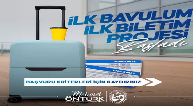 Başkan Öntürk’ten Öğrencilere Destek: "İlk Bavulum, İlk Biletim Projesi" Hayata Geçti