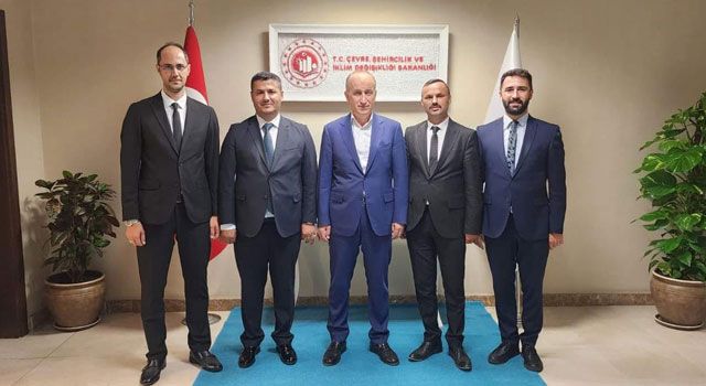 Başkan Yumrutepe, Çevre ve Şehircilik Bakanlığını Ziyaret Etti