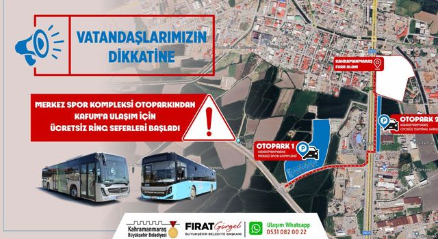 Belediye, Fuara Ücretsiz Ulaşım Kolaylığı Sağlıyor