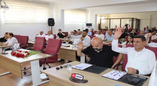 Belediye meclisinden Bolyurta karanfilli veda