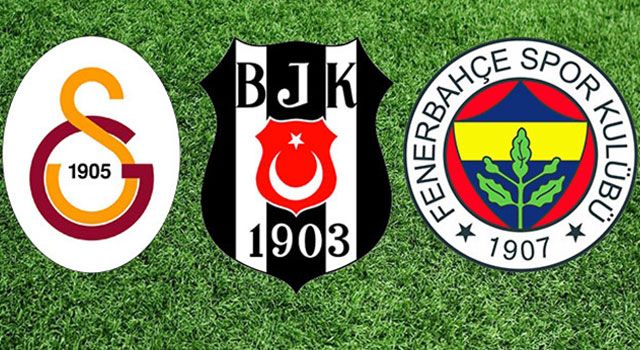 Beşiktaş, Galatasaray ve Fenerbahçe’nin Rakipleri Belli Oldu