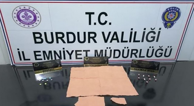 Burdurda emniyet ekiplerinden uyuşturucu operasyonu: 3 şüpheli tutuklandı