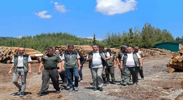 Çamlıyaylada yangın ilk müdahale ekipleri için bina yapılacak