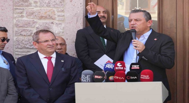 CHP Genel Başkanı Özel: Cumhuriyet Halk Partisi kutuplaşmanın değil kucaklaşmanın partisidir