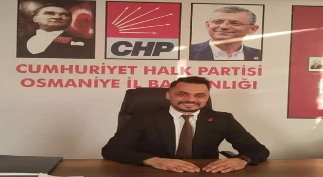 CHP Osmaniye'de Mutlu Yavuzer Dönemi: İl Başkanı Kura İle Belirlendi