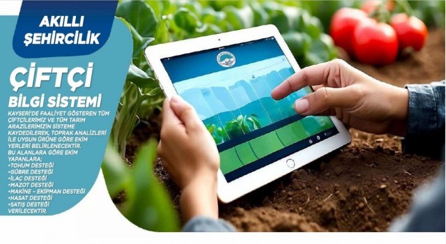 Çiftçi dostu Başkan Büyükkılıçtan daha güçlü destek için ‘Çiftçi Kayıt Sistemi projesi