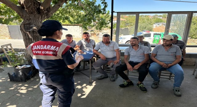Çinede vatandaşlara yangın riskleri anlatıldı