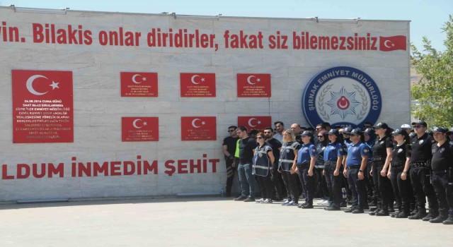Cizrede 8 yıl önce PKK saldırısında şehit düşen 12 polis anıldı
