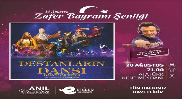 Efeler Belediyesinden Zafer Bayramı şenliği