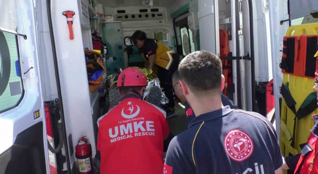 Erzurumda gerçeğini aratmayan tatbikat
