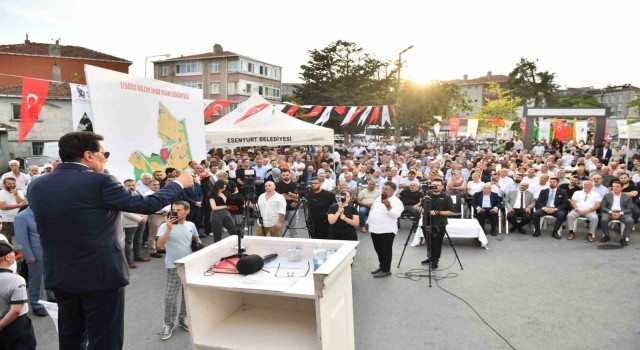 Esenyurtta imar planı mağduriyetinin çözüme kavuşturulması çalışmaları devam ediyor